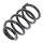 Suspension Spring Set rear Ø 123 mm KYB for e.g. ALFA ROMEO SPIDER
