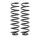 Suspension Spring set rear axle coil spring Ø 128 mm KYB for MB M-KLASSE
