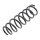 Suspension Spring set rear axle Ø 107 mm KYB for various vehicles
