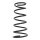 Suspension Spring set rear axle coil spring Ø 150 mm KYB for KIA CLARUS