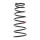 Suspension Spring set rear axle coil spring Ø 150 mm KYB for e.g. KIA SHUMA