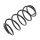 Suspension Spring set front axle coil spring Ø 141 mm KYB for e.g. OPEL ASTRA