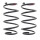 Fahrwerksfedern-Set Vorderachse Schraubenfeder Ø 180 mm KYB für u.a. AUDI 100