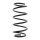 Suspension Spring set front axle coil spring Ø 180 mm KYB for e.g. AUDI 100