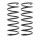 Suspension Spring set front axle Ø 151 mm KYB for BMW 5 Series and others