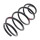 Suspension Spring set front axle coil spring Ø 185 mm KYB for e.g. VW SHARAN