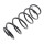 Suspension Spring set front axle coil spring Ø 140 mm KYB for e.g. OPEL ASTRA