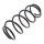 Suspension Spring set front axle Ø 137 mm KYB for e.g. DAEWOO NEXIA
