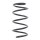 Suspension Spring set front axle coil spring Ø 148 mm KYB for e.g. SEAT ALTEA