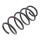 Suspension Spring set front axle coil spring Ø 141 mm KYB for SEAT ALTEA