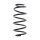 Suspension Spring set front axle coil spring Ø 147 mm KYB for e.g. VW TOURAN