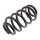 Suspension Spring set front axle coil spring Ø 136 mm KYB for e.g. AUDI A4