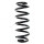 Suspension Spring set front axle coil spring Ø 135 mm KYB for e.g. AUDI A6