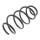 Suspension Spring set front axle coil spring Ø 166 mm KYB for e.g. FORD MONDEO