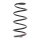 Suspension Spring set front axle coil spring Ø 153 mm KYB for e.g. OPEL VECTRA