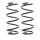 Suspension Spring set front axle coil spring Ø 142 mm KYB for e.g. OPEL ZAFIRA