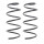 Fahrwerksfedern-Set Vorderachse Schraubenfeder Ø 162 mm KYB für u.a. OPEL SIGNUM