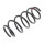 Suspension Spring set front axle coil spring Ø 132 mm KYB for OPEL MERIVA