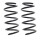 Suspension Spring set front axle coil spring Ø 132 mm KYB for OPEL MERIVA
