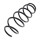 Suspension Spring set front axle coil spring Ø 151 mm KYB for e.g. OPEL ASTRA