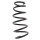 Suspension Spring set front axle coil spring Ø 146 mm KYB for e.g. OPEL ASTRA