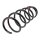 Suspension Spring set front axle coil spring Ø 146 mm KYB for e.g. OPEL ASTRA