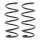 Suspension Spring set front axle Ø 155 mm KYB for e.g. RENAULT GRAND