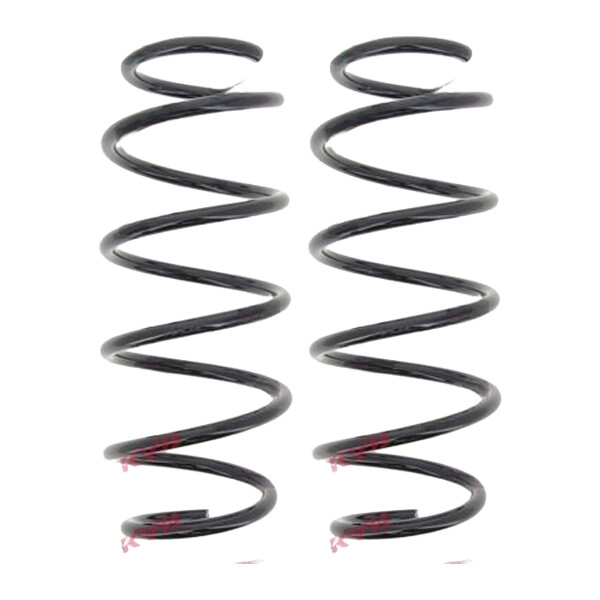 Suspension Spring set front axle coil spring Ø 129 mm KYB for FORD FIESTA