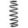 Suspension Spring set front axle coil spring Ø 153 mm KYB for e.g. OPEL ANTARA