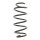 Suspension Spring set front axle Ø 149 mm KYB for e.g. SKODA OCTAVIA