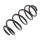 Suspension Spring set front axle Ø 149 mm KYB for e.g. SKODA OCTAVIA