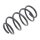 Suspension Spring set front axle Ø 103 mm KYB for SMART ROADSTER and others