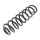 Suspension Spring set front axle coil spring Ø 128 mm KYB for MB M-KLASSE