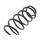 Suspension Spring set front axle coil spring Ø 139 mm KYB for e.g. OPEL MERIVA