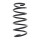 Suspension Spring set front axle coil spring Ø 139 mm KYB for OPEL ASTRA