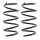 Suspension Spring set front axle coil spring Ø 143 mm KYB for e.g. AUDI A3