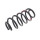 Suspension Spring set front axle coil spring Ø 134 mm KYB for e.g. AUDI A4