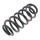 Suspension Spring set front axle coil spring Ø 137 mm KYB for e.g. AUDI A6