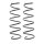 Suspension Spring set front axle Ø 140 mm KYB for FIAT GRANDE and others