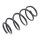 Suspension Spring set front axle coil spring Ø 152 mm KYB for e.g. FORD GALAXY