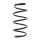 Suspension Spring set front axle coil spring Ø 151 mm KYB for e.g. OPEL VECTRA