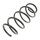 Suspension Spring set front axle coil spring Ø 151 mm KYB for e.g. OPEL VECTRA