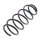 Suspension Spring set front axle coil spring Ø 146 mm KYB for e.g. OPEL ASTRA