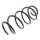 Suspension Spring set front axle coil spring Ø 156 mm KYB for e.g. OPEL VECTRA