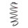 Suspension Spring set front axle Ø 142 mm KYB for e.g. PEUGEOT 207