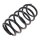 Suspension Spring set front axle coil spring Ø 158 mm KYB for e.g. SAAB 9-5