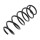 Suspension Spring set front axle coil spring Ø 142 mm KYB for e.g. VW CADDY