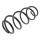 Suspension Spring set front axle coil spring Ø 139 mm KYB for e.g. VW JETTA