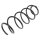 Fahrwerksfedern-Set Vorderachse Schraubenfeder Ø 153 mm KYB für u.a. FIAT PUNTO