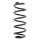 Suspension Spring set front axle coil spring Ø 133 mm KYB for e.g. VW PASSAT